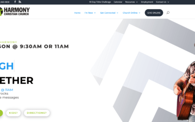 Tips & Tricks For Wordpress Websites 9 Harmony Christian Church